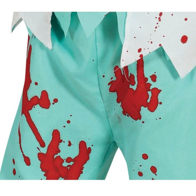 Tohtori Halloween puku lapsen veri