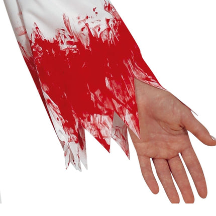 Ei Halloween puku Ladies verinen