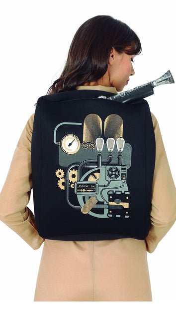 Ghost Exterminator Halloween puku Ladies