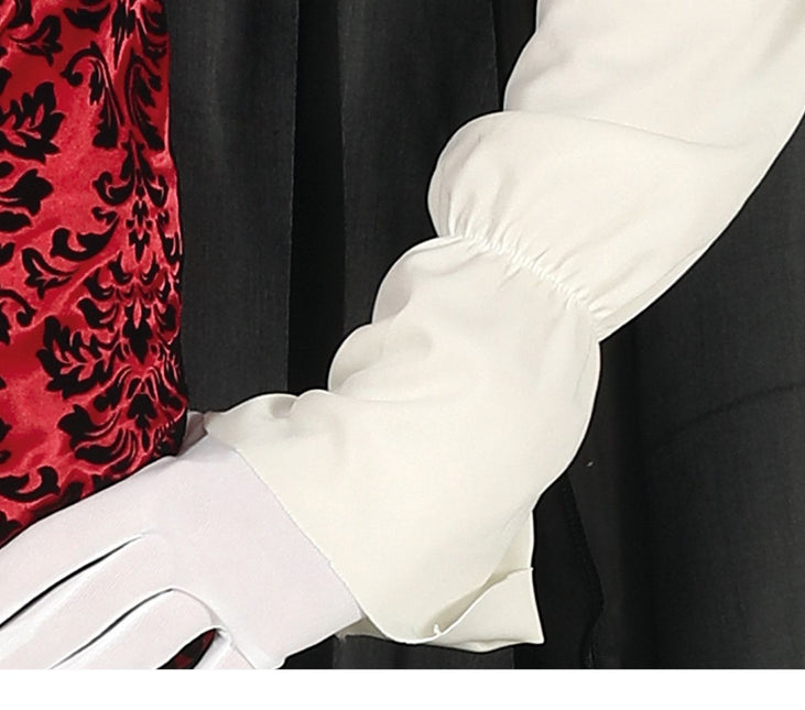 Vampyyri Halloween puku miehet punainen valkoinen