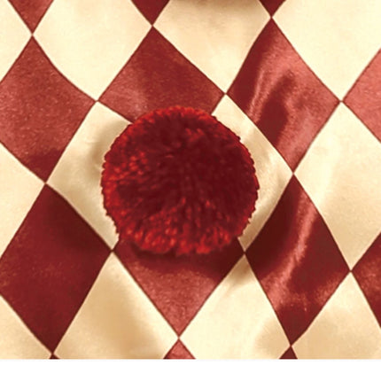 Horror pelle Halloween puku miehet punainen