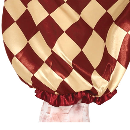 Horror pelle Halloween puku miehet punainen