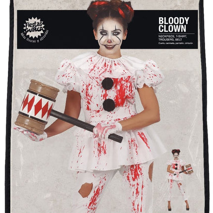 Pelle Halloween puku Ladies Bloody