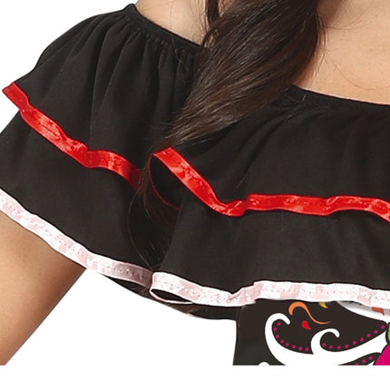 Dia De Los Muertos Halloween puku Ladies