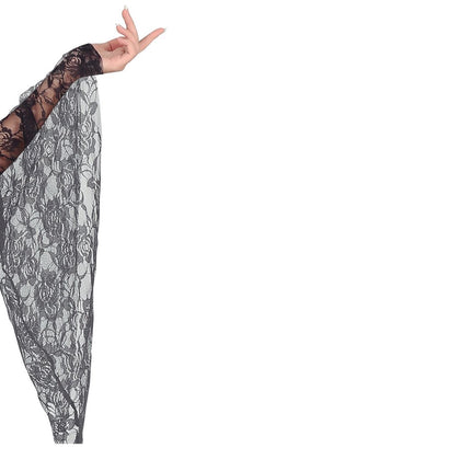 Gothic Halloween puku Ladies Musta