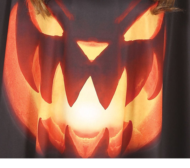 Kurpitsa Halloween poncho Hyvät naiset