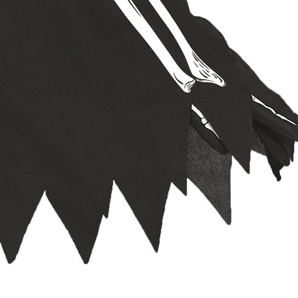 Luuranko Halloween Poncho Ladies