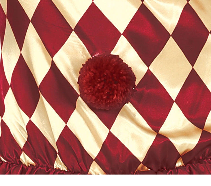 Kauhu pelle Halloween puku Ladies punainen kultainen