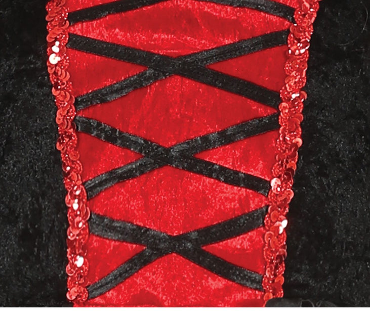 Vampyyri Halloween puku Ladies Punainen Musta