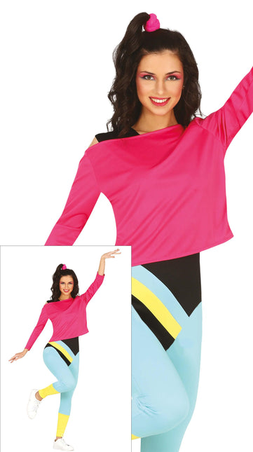 Urheilija puku naiset vaaleanpunainen