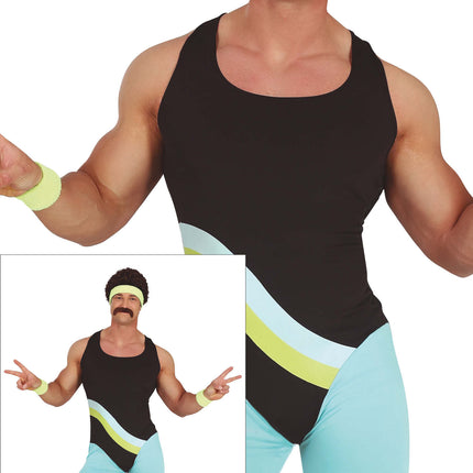 Urheilija puku miehet sininen