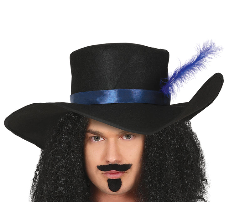 Muskettisoturi puku miehet sininen