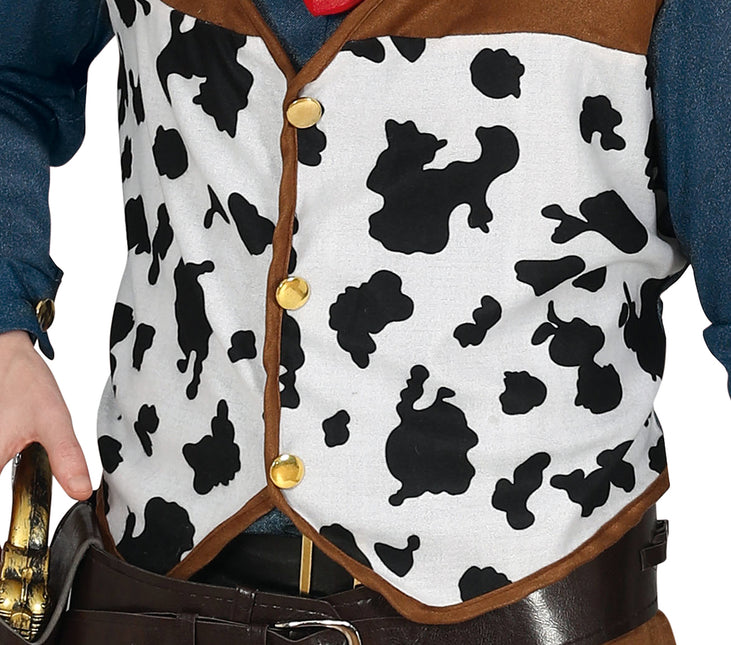 Cowboy puku miehet ruskea