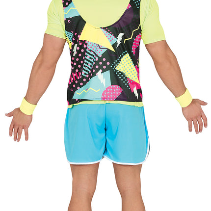 Urheilija puku miehet värillinen