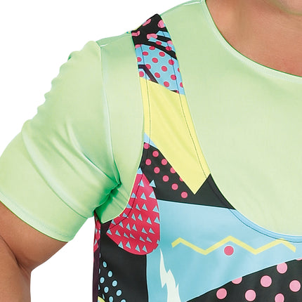 Urheilija puku miehet värillinen