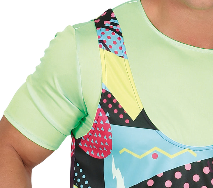 Urheilija puku miehet värillinen