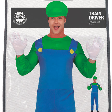 Super Mario puku miesten Luigi