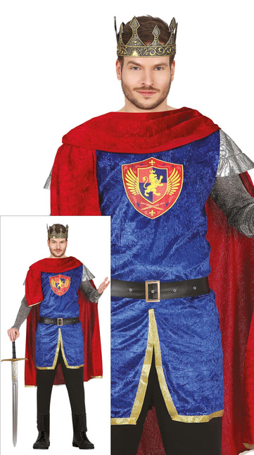 Kuningas puku Sininen Miehet