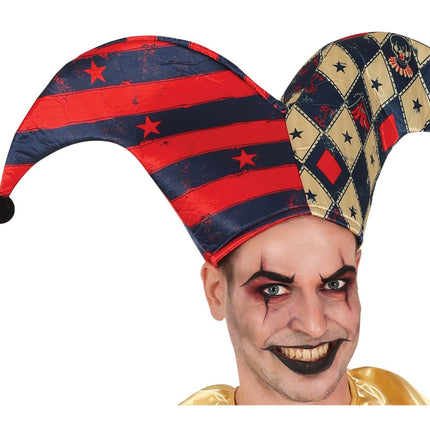 Harlekiini Halloween puku miehet timantti