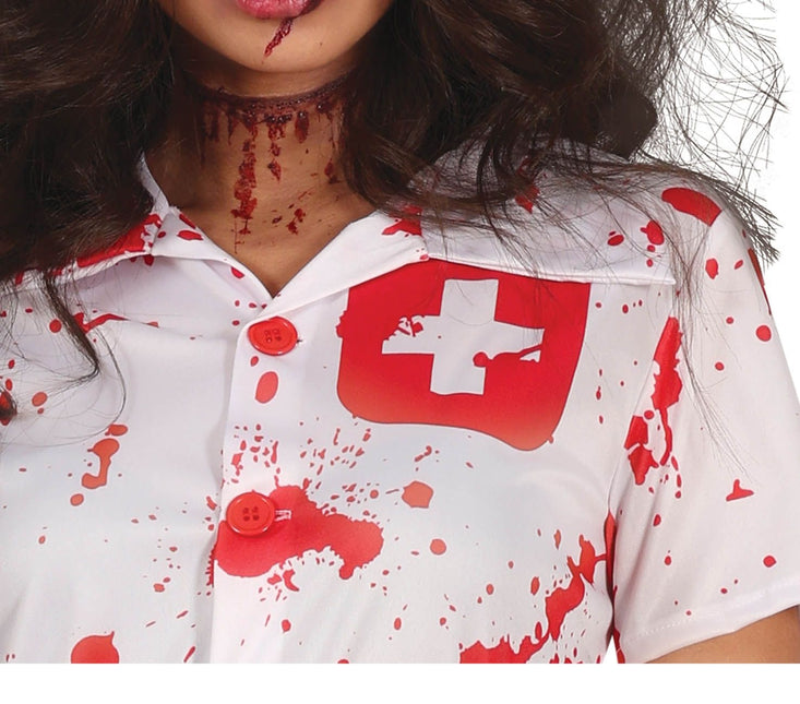Sairaanhoitaja Halloween puku Ladies Blooded