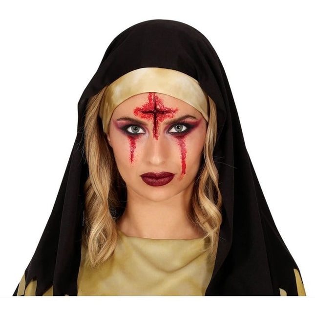 Ei Halloween naamiaisasu Ladies Gold Musta