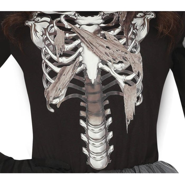 Luuranko Halloween puku Ladies Tutu