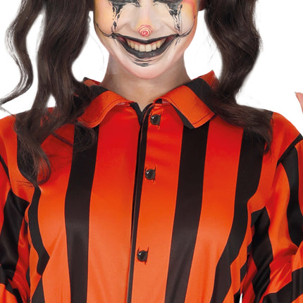 Halloween haalari naiset Harlekiini vanki vanginvartija