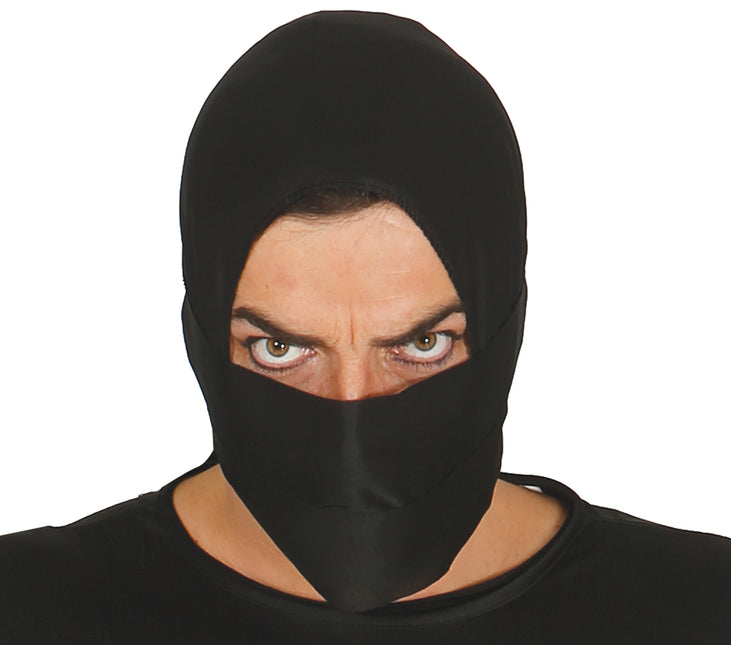 Ninja puku miehet musta L