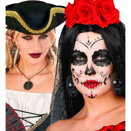 Halloween-korvakorut: luurangot