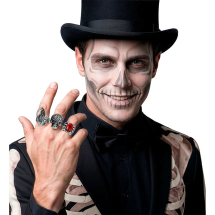 Halloween-sormussetti, 3 kpl