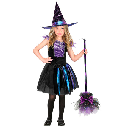 Halloween-noitahattu lapsille, tähtiä ja kuu