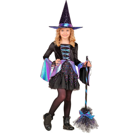 Halloween-noitahattu lapsille, tähtiä ja kuu