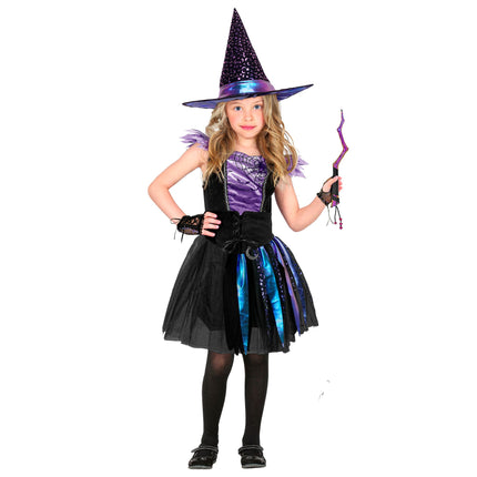 Halloween-noitahattu lapsille, tähtiä ja kuu