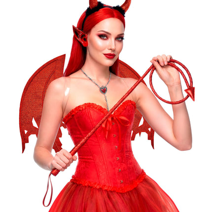 Halloween-ruoska, paholainen, 1,8 m