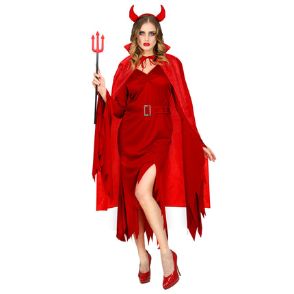 Halloween viitta punainen lapsi 1.3m