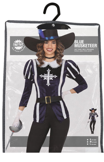 Muskettisoturin puku Siniset naiset