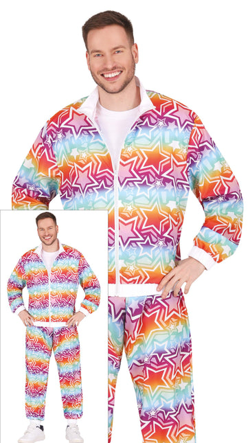 Verryttelypuku miehet tähdet