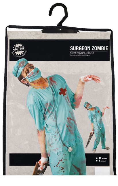 Zombie Halloween puku miehet kirurgi