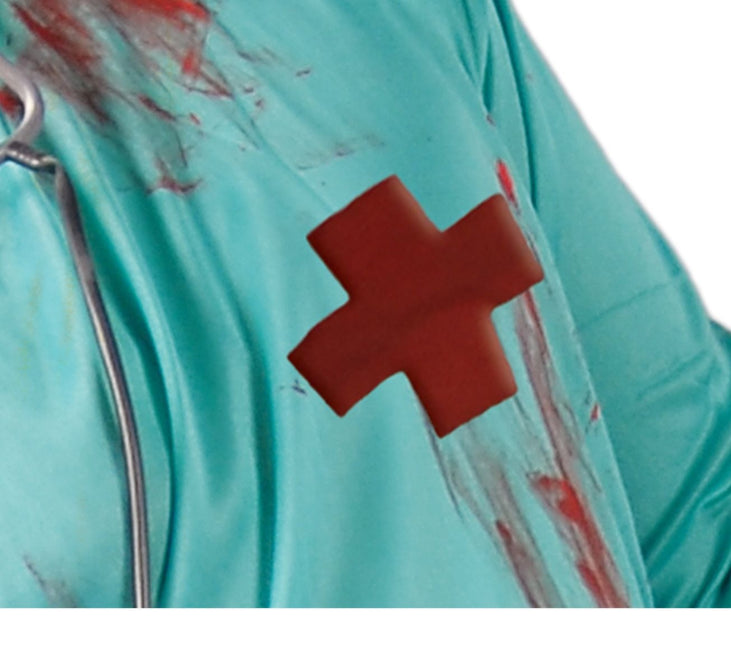 Zombie Halloween puku miehet kirurgi