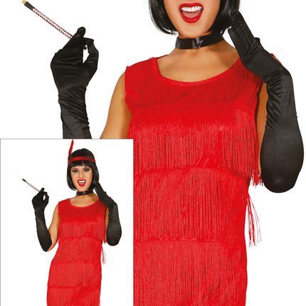 Charleston mekko punainen naiset