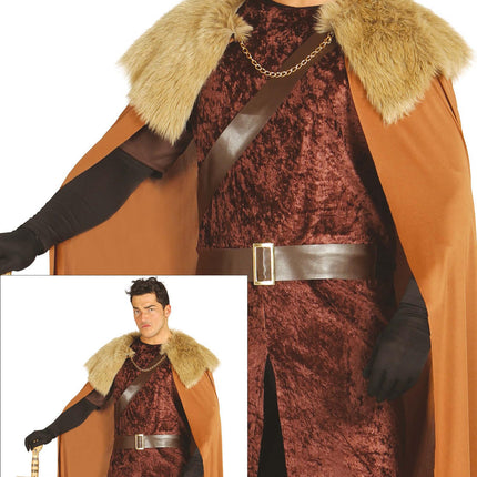 Keskiaikainen johtaja puku miehet