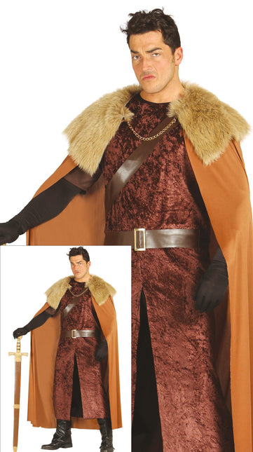 Keskiaikainen johtaja puku miehet