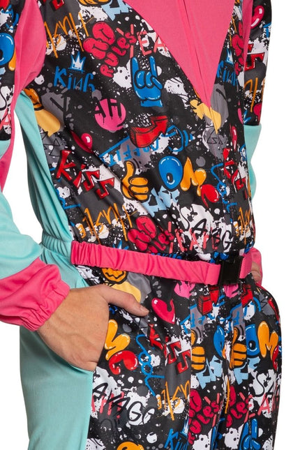 80's Skipak met Bril Funky – Unisex van Partychimp koop je bij Partywinkel