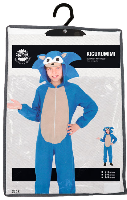 Kettu puku Sininen poika