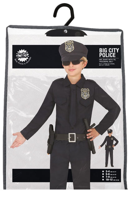 Poliisi puku musta poika