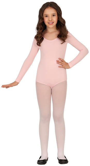 Tanssiva puku vaaleanpunainen tyttö