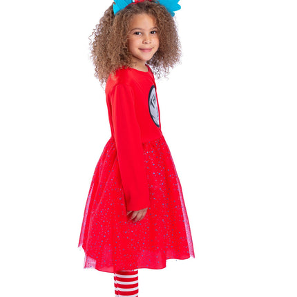 Tohtori Seuss Kissa hattu päässä, asia 1 & 2 Puku tytöt