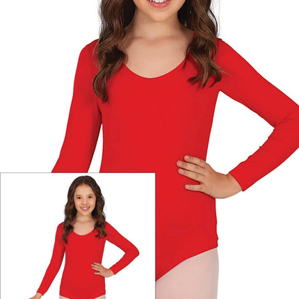 Tytön trikoo Punainen