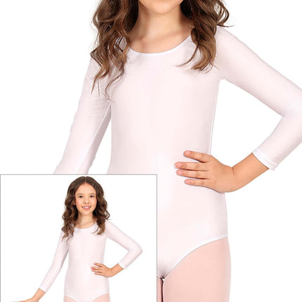 Tytön trikoot Valkoinen