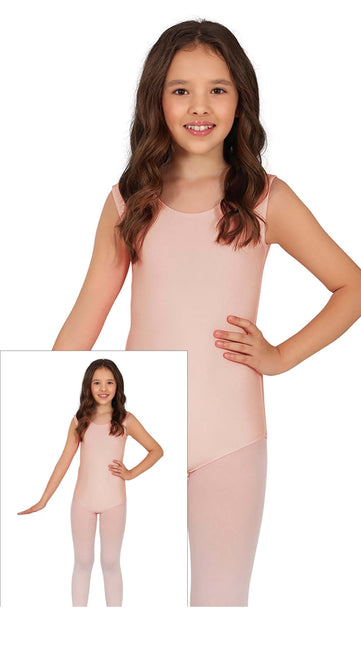 Tytön trikoo Beige Hihaton